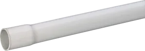 Tube TIT avec manchon M25 gris clair 