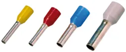 Embout de câble Ferratec type B 1mm²/2mm isolé rouge 100 pièces 