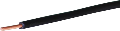 T-Draht 1.5mm² schwarz H07V-U Eca 