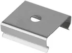 Clip di fissaggio LDV PF01/MB, per profilo a flangia PF01, argento 