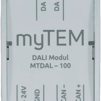Interfaccia DALI AMD myTEM MTDAL-100 24VDC per ≤64 partecipanti CAN 