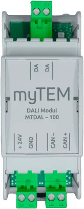 Interface DALI AMD myTEM MTDAL-100 24VDC pour ≤64 participants CAN 