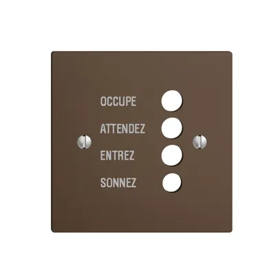 Placca frontale EDIZIOdue coffee francese 