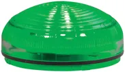 Sirène Hugentobler SIR-E LED S avec lumière, vert, sans base, IP65, Ø92×62mm 