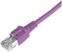 Câble patch RJ45 Dätwyler 7702 4P, cat.6A (IEC) S/FTP LSOH, violet, 50m 