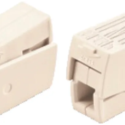 Morsetto WAGO per lampada WAGO 0.5…2.5/1…2.5mm² bianco 