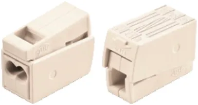 Morsetto WAGO per lampada WAGO 0.5…2.5/1…2.5mm² bianco 