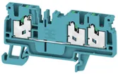 Durchgangs-Reihenklemme Weidmüller S3C 2.5 BL SNAP IN 2.5mm² blau 