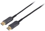 Câble HDMI optique Ceconet, HDMI 2.0, HDMI ↔ HDMI, noir, 10m 