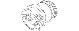 Kabelverschraubung M20 11…13mm Messing vernickelt 