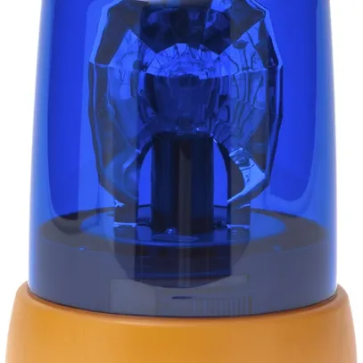 Feu tournant LED type 94-V suivi tél. 230V E14 Ø155×194mm calotte bleu 