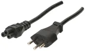 Câble d'appareil MH, T12/C5, Td 3×0.75mm² 1.8m, noir 