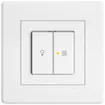 UP-Leuchtdruckschalter EDIZIO.liv SNAPFIX® für Licht&Venti 3/3/1L KS gelb ws 