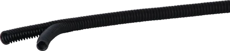 Tubo materia sintetica Duplex 10mm nero 