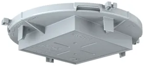 Frontteil HaloX 100 für Ortbeton Deckenausschnitt 75×75mm 