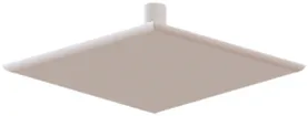 Rosace de plafond AGRO 86×86×5mm blanc 