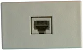 Boîte de raccordement INC FLF 37×62 1RJ45 blanc 