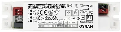 LED-Konverter Osram OTi DALI NFC 700mA 10W IP20 