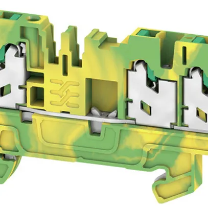 Schutzleiter-Reihenklemme Weidmüller S3C 2.5 PE SNAP IN 2.5mm² grün-gelb 
