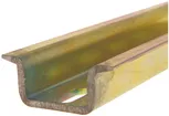 Barra profilata EN50022-35 L=2m acciaio zincato perforato 