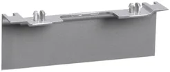 Geräteträgerschürze universal tehalit für SL20080 Dekor Aluminium-farbig 