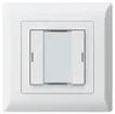UP-Taster kallysto.line KNX 2×RGB LED s/e-link weiss 