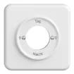 Kit front. 0-Tag-0-Nacht STANDARDdue blanc 90×90mm pour interr.rot 