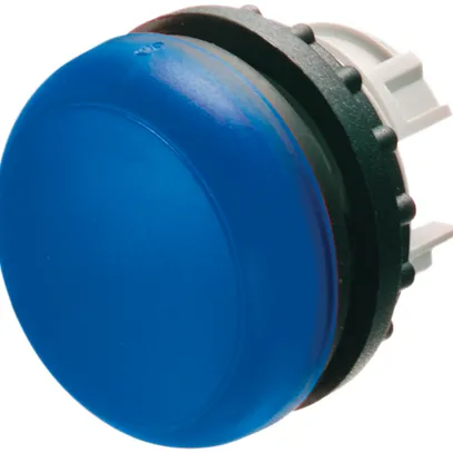 Testa ETN per lampada spia 22.5mm blu 