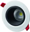 EB-LED-Downlight DOTLUX CIRCLEcomfort 6.5W 2700K schwarz-weiss 