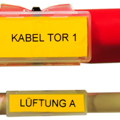 Bezeichnungsträger IKS 02 für Kabel und Rohre (1VE=25 Stk) 