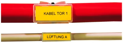 Porte-étiquette IKS 03 pour câble et tube (1UE=25 pcs) 