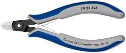 Tronchese KNIPEX 125mm, 64HRC, Ø0.1…1.7mm/Ø1mm 