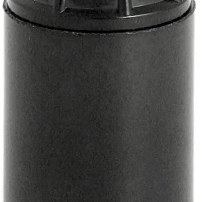 Fassung Roesch B15D Isolierstoff 180° schwarz 