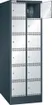 Akku-Ladeschrank mit Fächern (B×T×H) 610×580×1995 mm 2×6 Fächer 