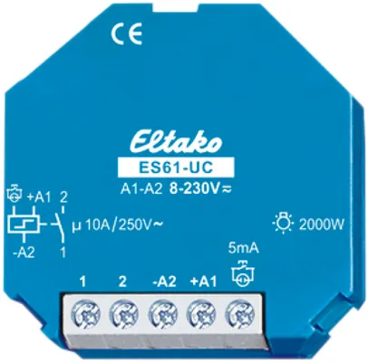 EB-Schrittschalter Eltako 8…230VUC 1S, ES61 