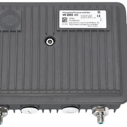 Amplificateur BK WISI VX2035 1.2GHz 35dB avec retour 65MHz 