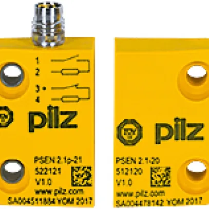 Interrupteur de sécurité magnétique PSEN 2.1p-21/PSEN 2.1-20 /8 mm/LED/1unité 