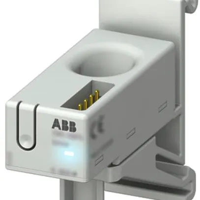 Capteur de courant ABB CMS-102DR Solid-Core 1×20A, pour rail DIN 35 mm, 18mm 