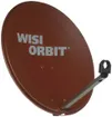 Antenna parabolica WISI OA36I, Ø60mm, rosso-marrone 