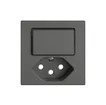 Kit de montage EDIZIO.liv SNAPFIX® p.combi.T13 a.1 bouton n.lum.grf 