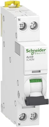 Disjoncteur Schneider Electric Clario iC40 13A (C) 1LN 6kA 
