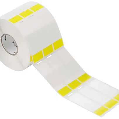 Kabelmarkier-Etikette WM THM WO für Ø4.8…19.4mm 76mm Polyester gelb 
