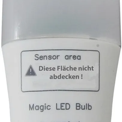 Lampada LED E27 9W 230V 720lm bianco, con rilevatore di movimento 