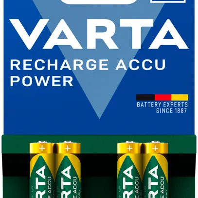 Accu VARTA Ready To Use NiMH HR03/AAA, 1.0Ah blister a 4 pezzi 