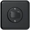 UP-Frontset CLASSIC zu Schalter +Taster B 1 Knopf schwarz 