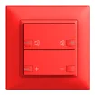 UP-Frontset EDIZIOdue zeptrionAIR Dimmer S1/S2 mit LED berry 