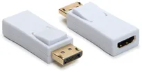Adaptateur Ceconet DVI (f)/HDMI (m) WUXGA 165MHz 4.95Gbit/s blindé blanc 
