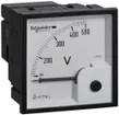 Voltmetro analogico 0…500V 72×72 