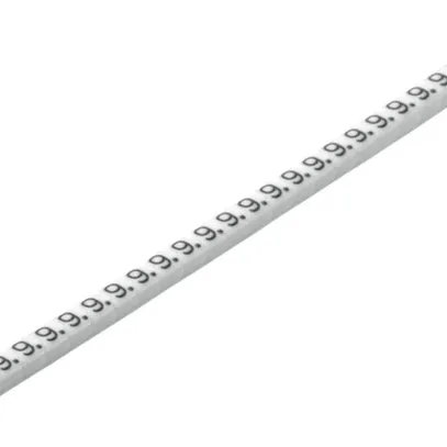 Leitermarkierer Weidmüller CLI C CD für Ø1…3mm 3×3.4mm Aufdruck: 1, weiss 