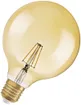 Lampada LED 1906 GLOBE E27, 6.5W, 240V, 2400K, Ø125×173mm, oro, chiaro, DIM 